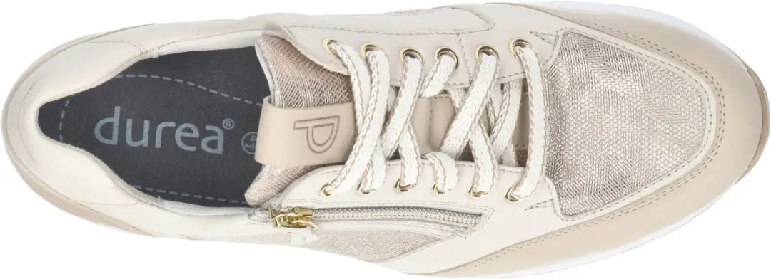 Durea 6322 Sneaker - Beige - Maat 41