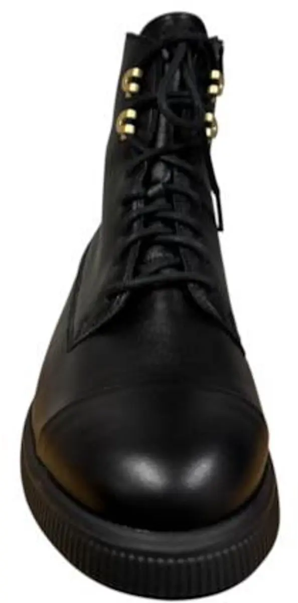 Durea 9837 Dames Veterboots - Zwart