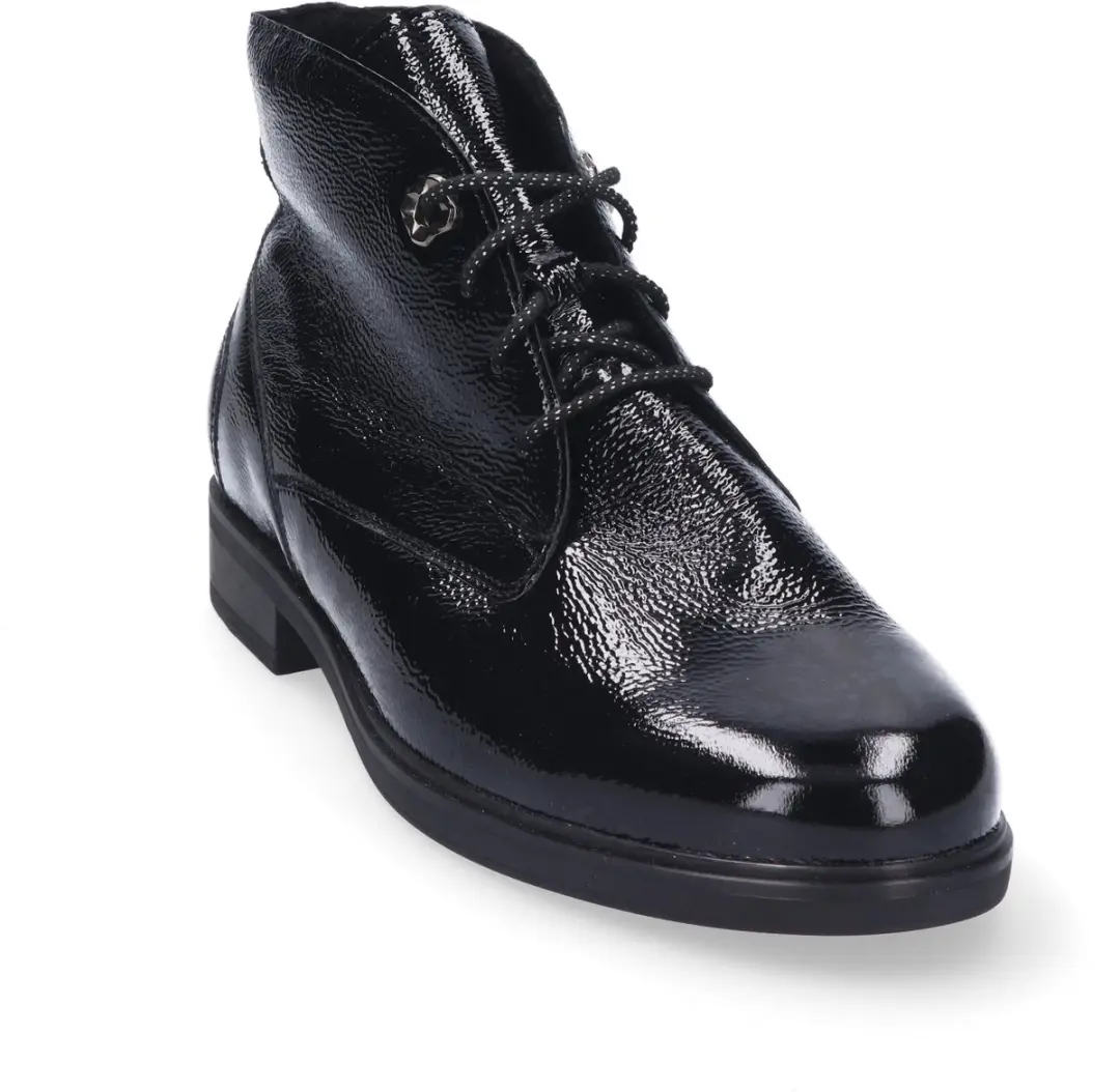 Durea 9840 Veterbooty - Zwart - Maat 37.5