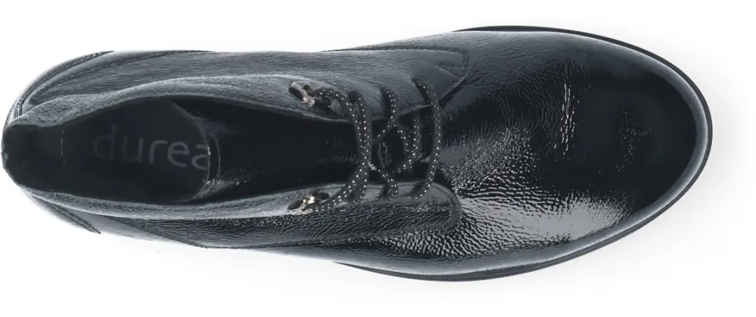 Durea 9840 Veterbooty - Zwart - Maat 37.5