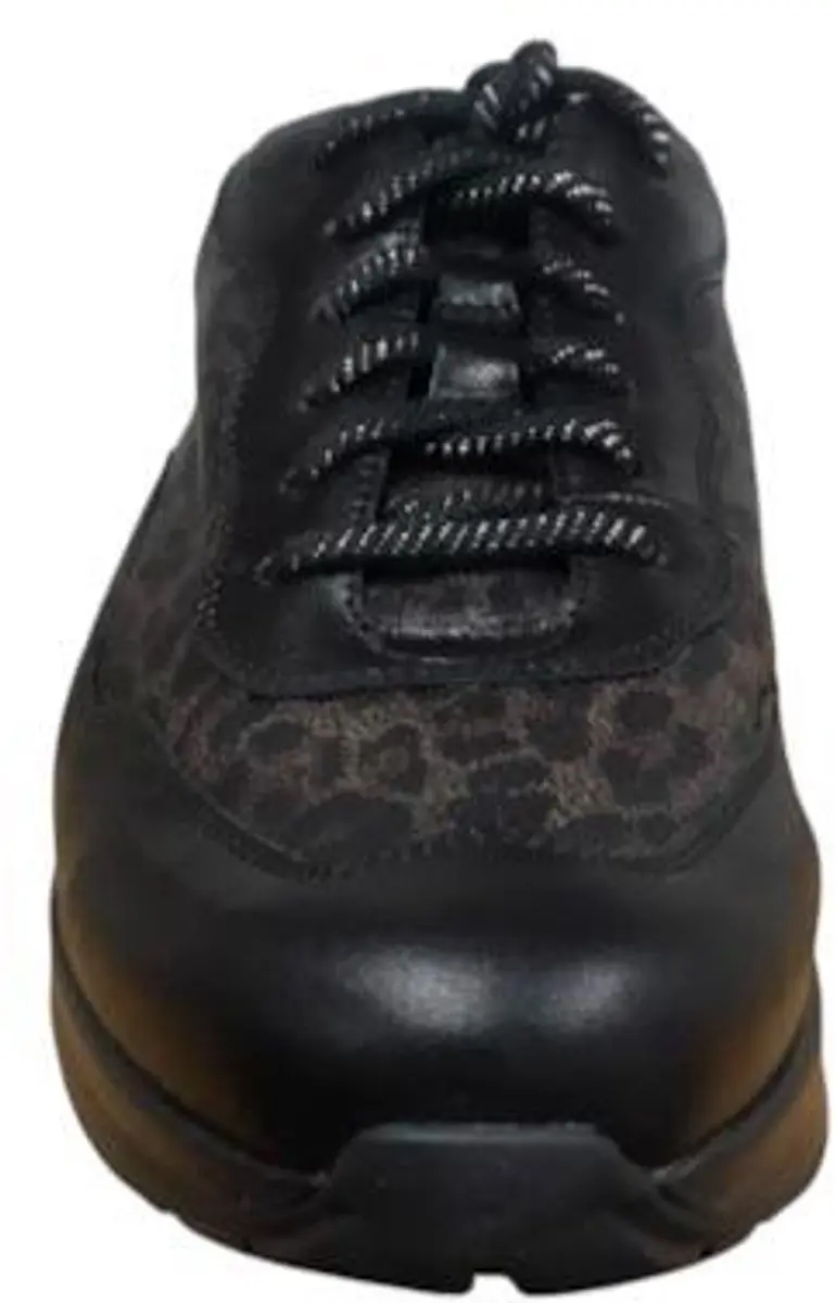 Durea Gladl C Print VTR Rits 22776 7 Schoenen - Zwart/Bruin