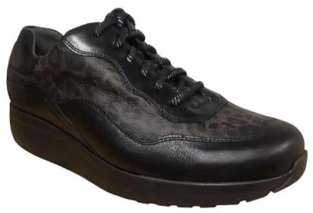 Durea Gladl C Print VTR Rits 22776 7 Schoenen - Zwart/Bruin