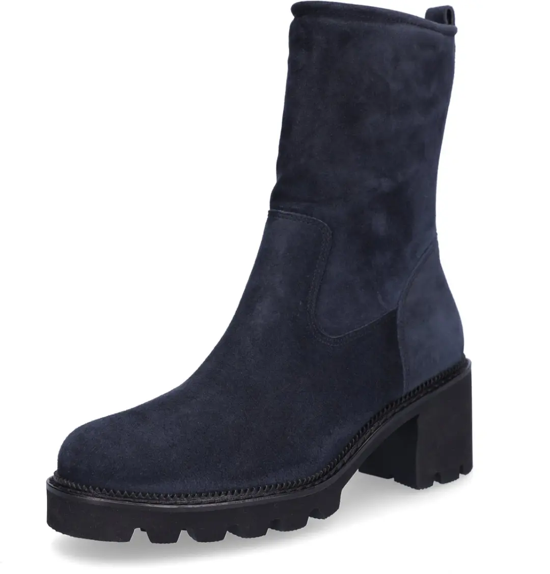 Paul Green dames enkellaarsjes blauw