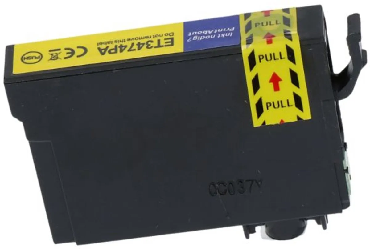 PrintAbout Inktcartridge C13T34744010 Geel - 1500 pagina's - Epson
