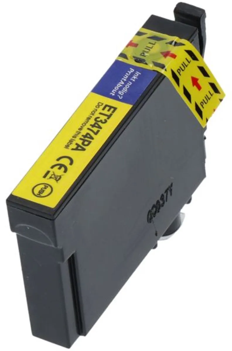 PrintAbout Inktcartridge C13T34744010 Geel