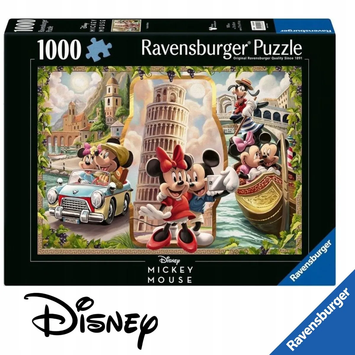 Ravensburger Disney Classics Mikė Pūkuotuko 1000 Puzzeldelen