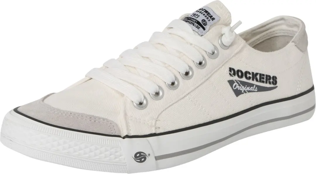Dockers by Gerli Canvas Trainers Wit Sneakers wit EU43 -