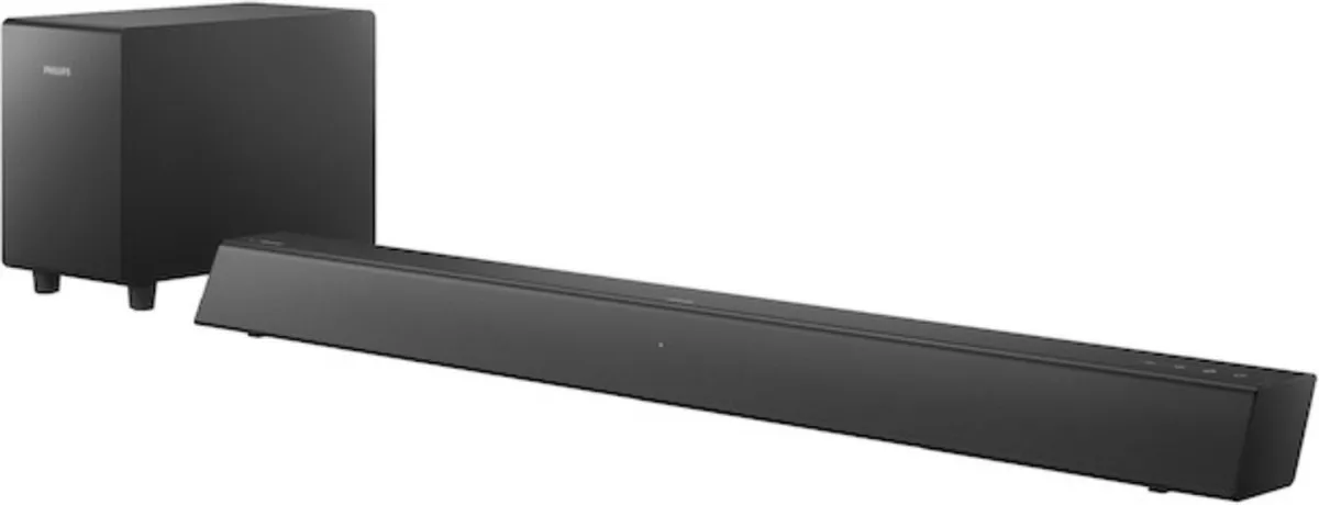 Philips TAB5305/10 - Soundbar met draadloze Subwoofer - 2.1 kanalen - Zwart