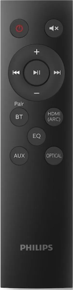 Philips TAB5305/10 - Soundbar met draadloze Subwoofer - 2.1 kanalen - Zwart