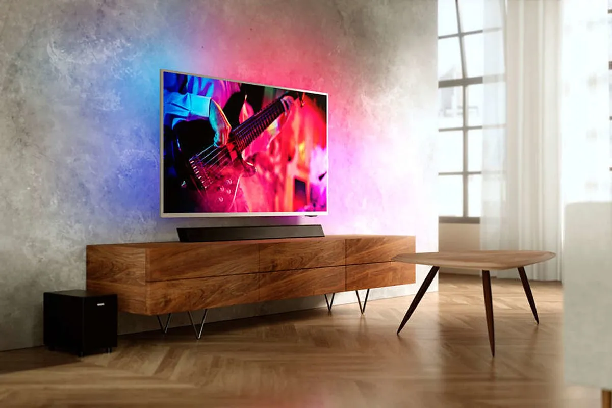 Philips TAB5305/10 - Soundbar met draadloze Subwoofer - 2.1 kanalen - Zwart