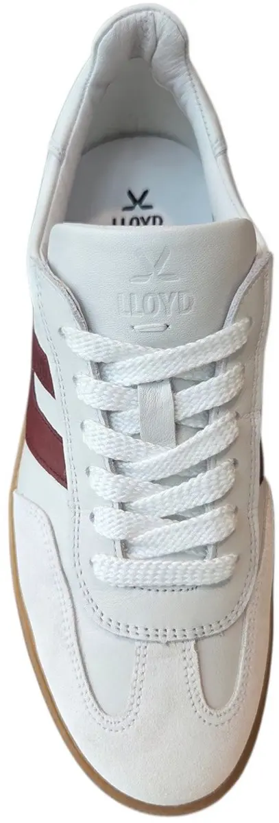 Lloyd Brava Sneakers Wit/Rood - Dames 40