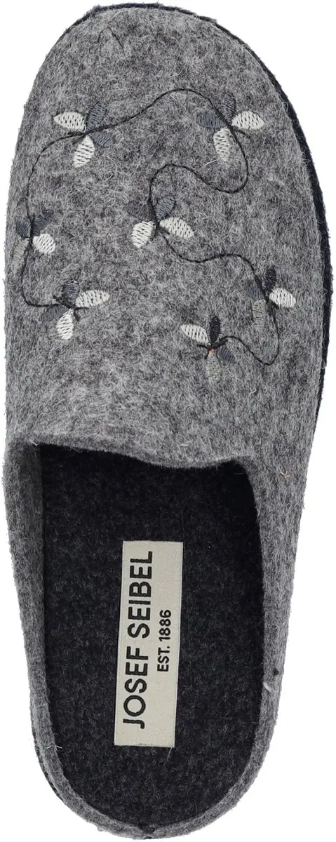 Josef Seibel Lara 01 Pantoffels Dames - Grijs