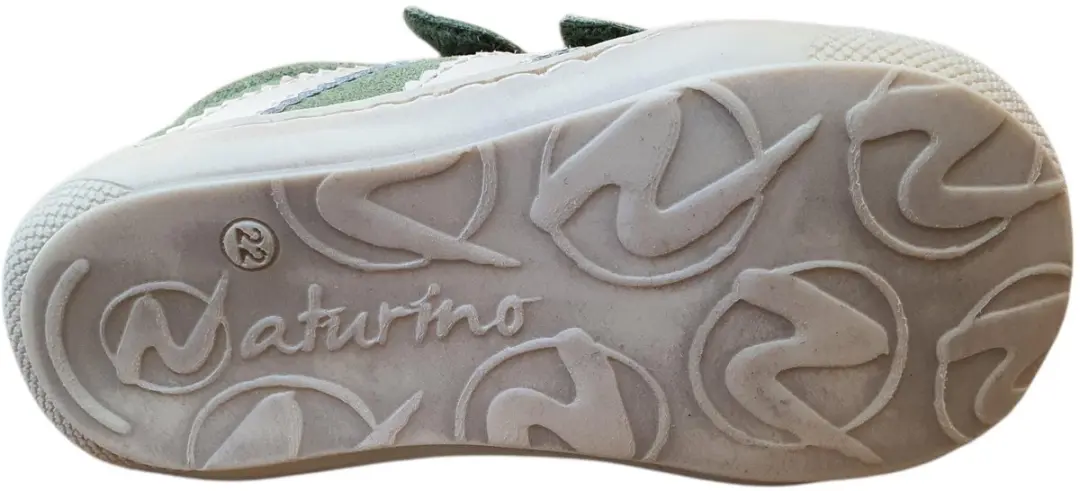 Naturino Macks 3 VL Suede - Maat 23 - Groen