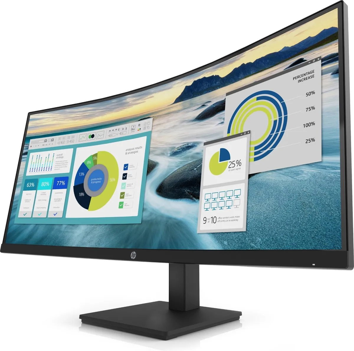 HP LFC 34 Monitor 21Y56AA#ABB - 34" - USB-C & DisplayPort