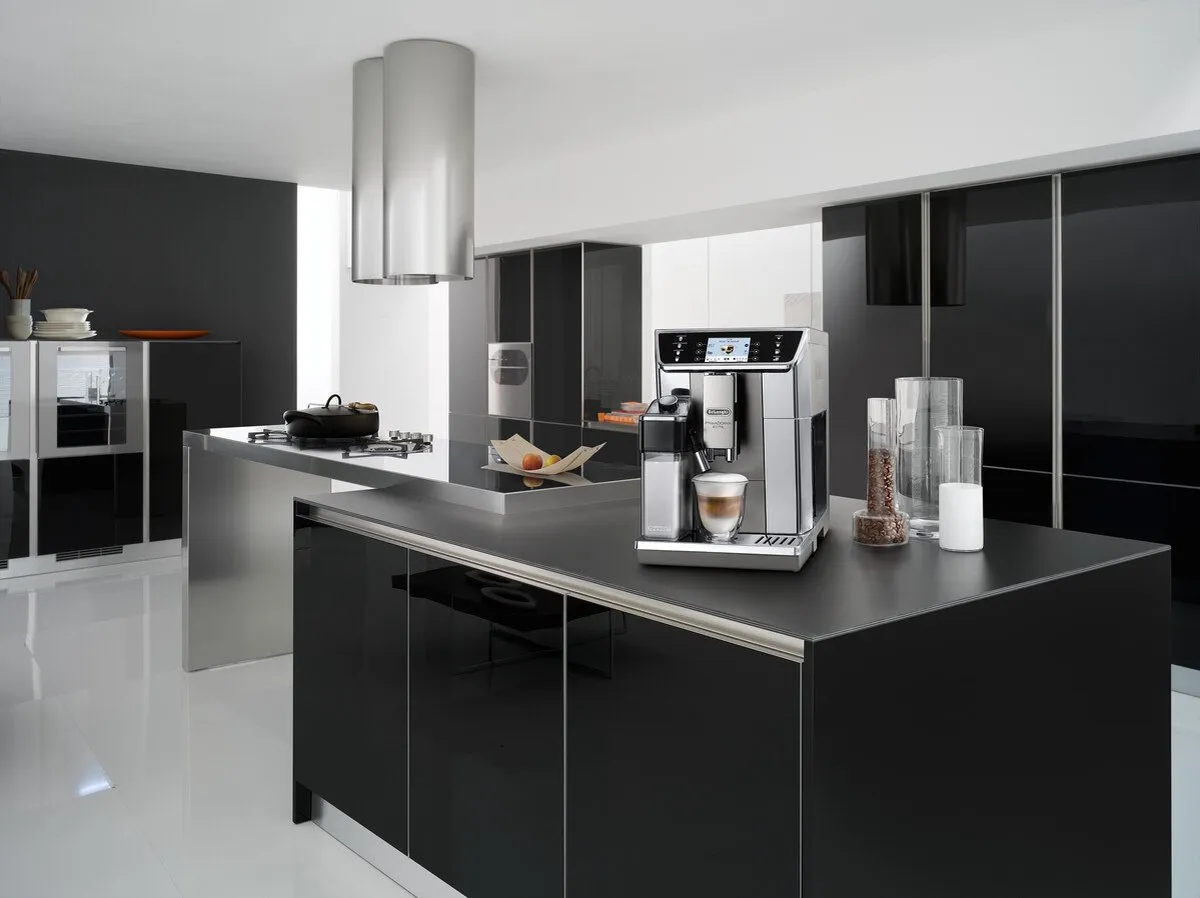 De'Longhi PrimaDonna ECAM650.55.MS Espressomachine - 2 Kopjes - Zilver/Zwart