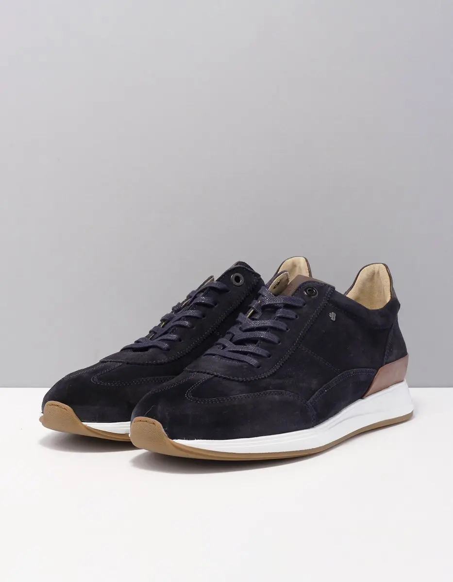 Van Bommel SBM-10015 Lage Sneakers - Blauw - Maat 42+