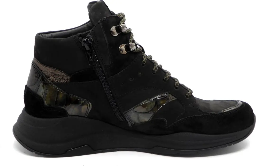 Durea Dames Enkelboot 9755-685-0005 - Maat 38 - Zwart