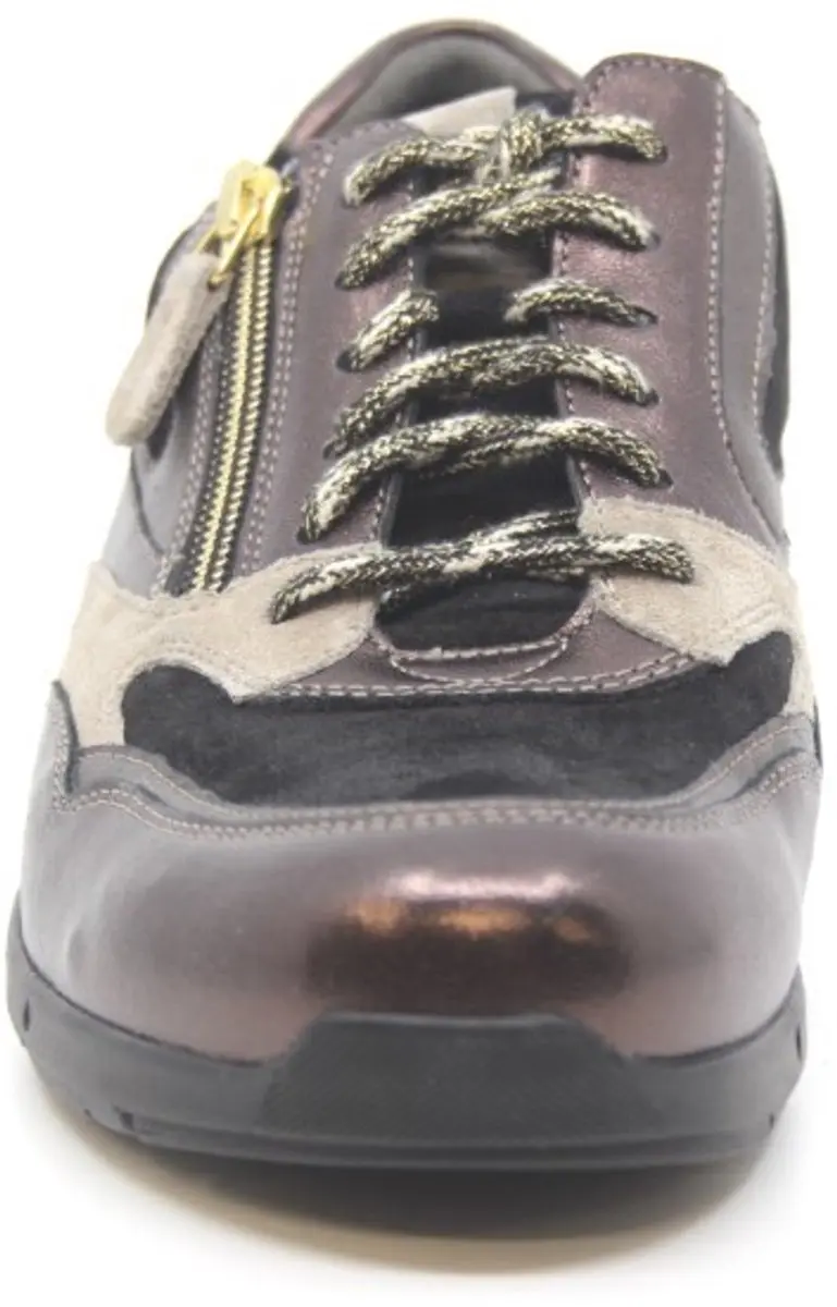 Durea 6306 H Lage Sneakers Dames - 40 Metallics