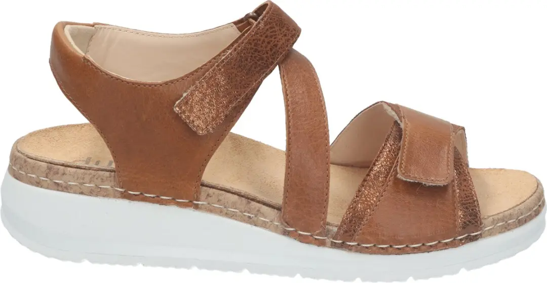 Durea Sandalen 7431.038.2098 Extra Wijd - Cognac