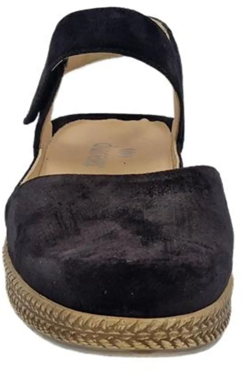 Durea Dames Sandalen 5923.578.7448 - Extra Breed K - Zwart