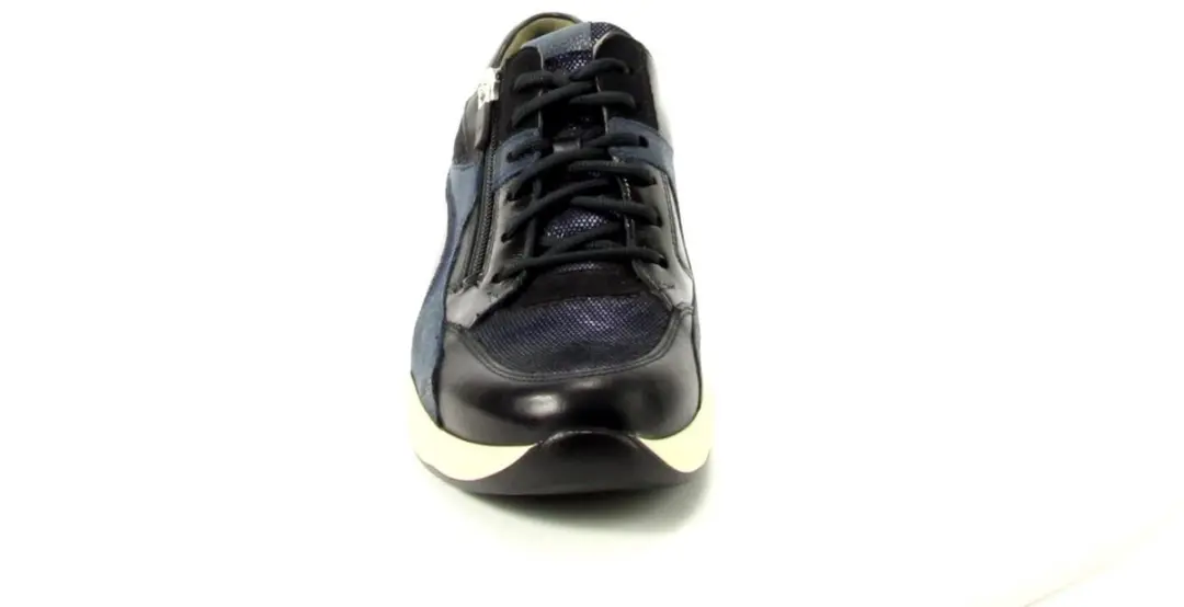 Durea 6318 H Lage Sneakers - Blauw - Maat 41