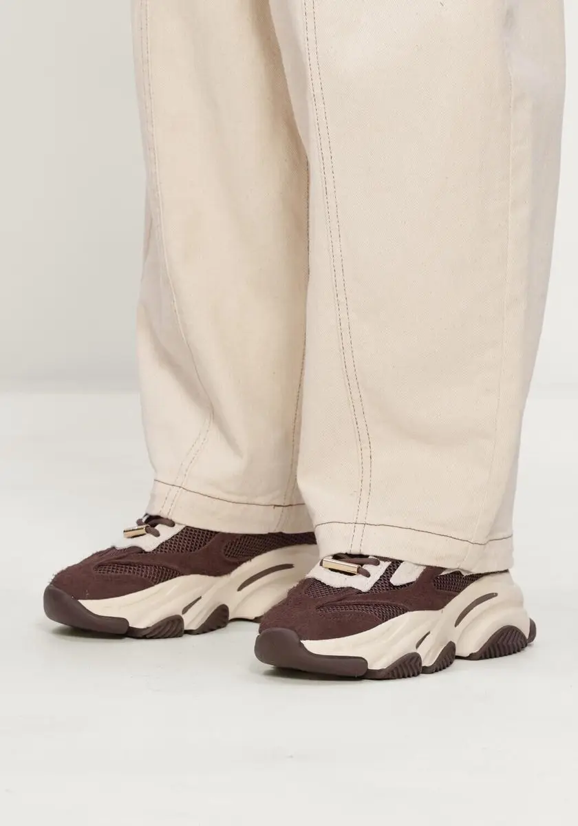 Steve Madden Possession-e Sneakers Bruin - Maat 36 - afbeelding 5 van 6