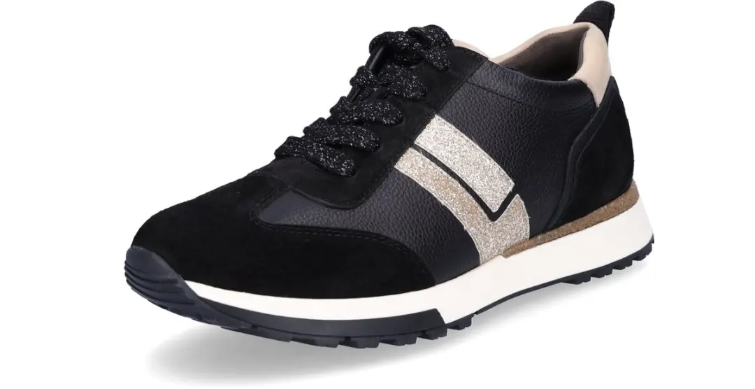 Paul Green 5392 Dames Sportschoenen - 42 - Zwart