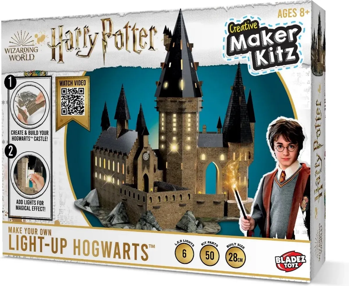 Harry Potter Hogwarts Maker Kitz - Lichtgevend kasteel - 8-12 jaar