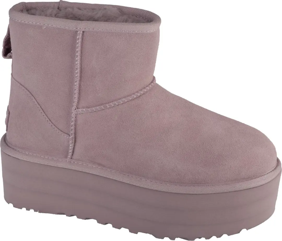 UGG Classic Mini Platform 1134991-PSK, Vrouwen, Grijs, Laarzen,Sneeuw laarzen, m