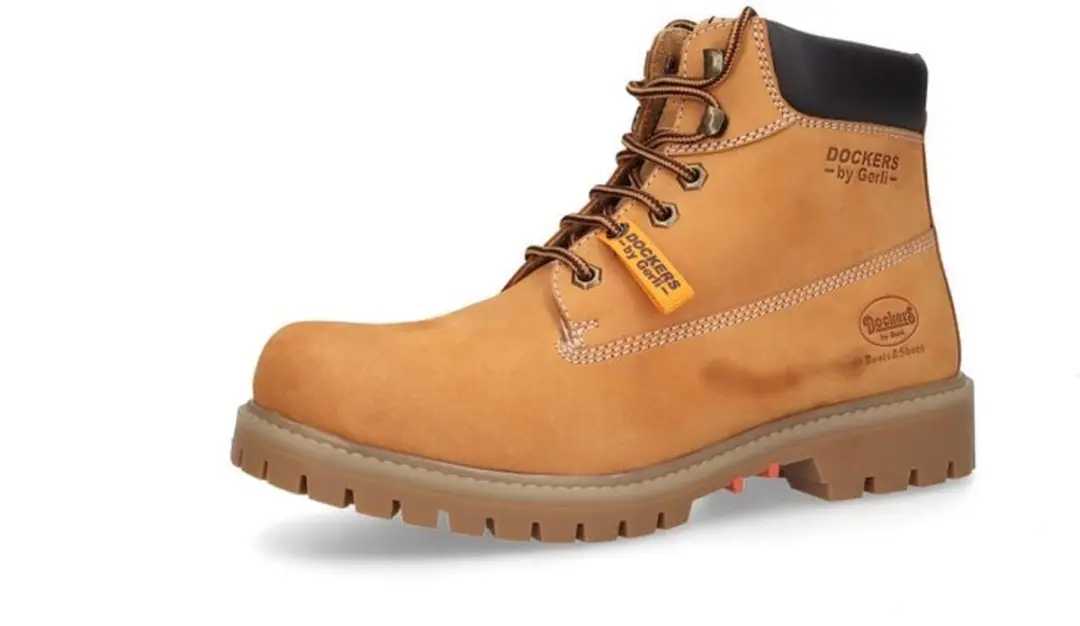 Dockers by Gerli Winter Boot Winterlaarzen lichtbruin EU46 Leer -