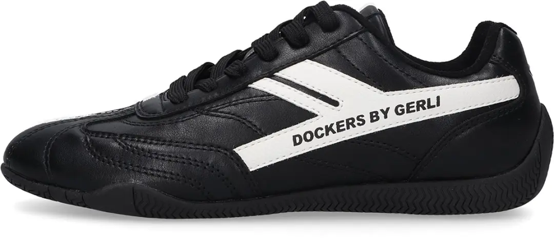 Dockers by Gerli Dames Sneaker Veterschoen 57JM201-610-150 Zwart