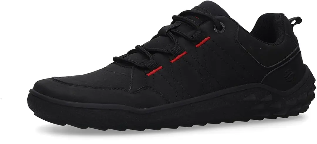 Dockers by Gerli herensneakers 57NY001-630101 Barefoot schoen Veterschoen zwart