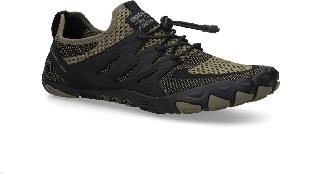 Dockers by Gerli herensneakers voor op blote voeten 56MH006-700850 schoenen khak