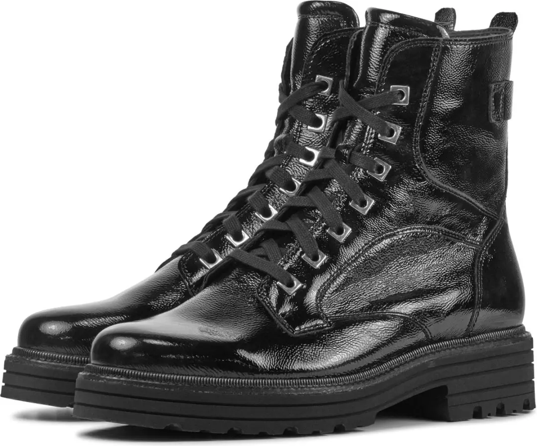 Durea Veterboots 9758 755 Dames - Zwart - Maat 43