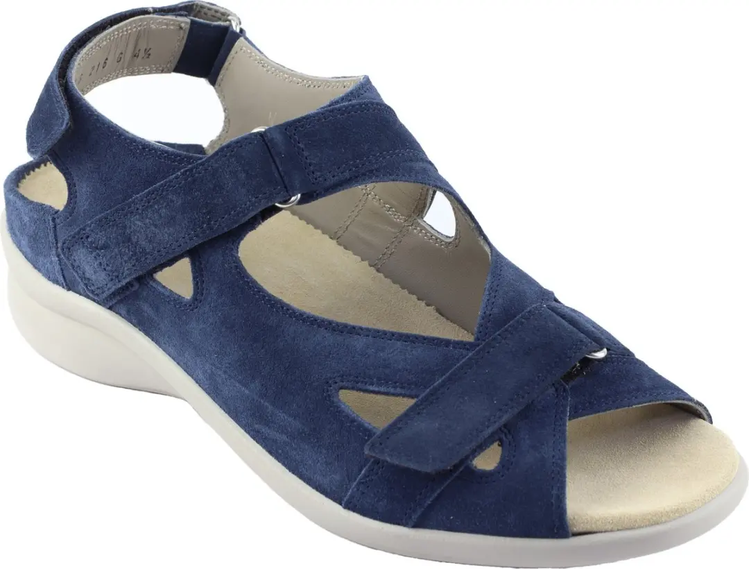 Durea 7376.0859 Blauwe Schoen - Maat 38