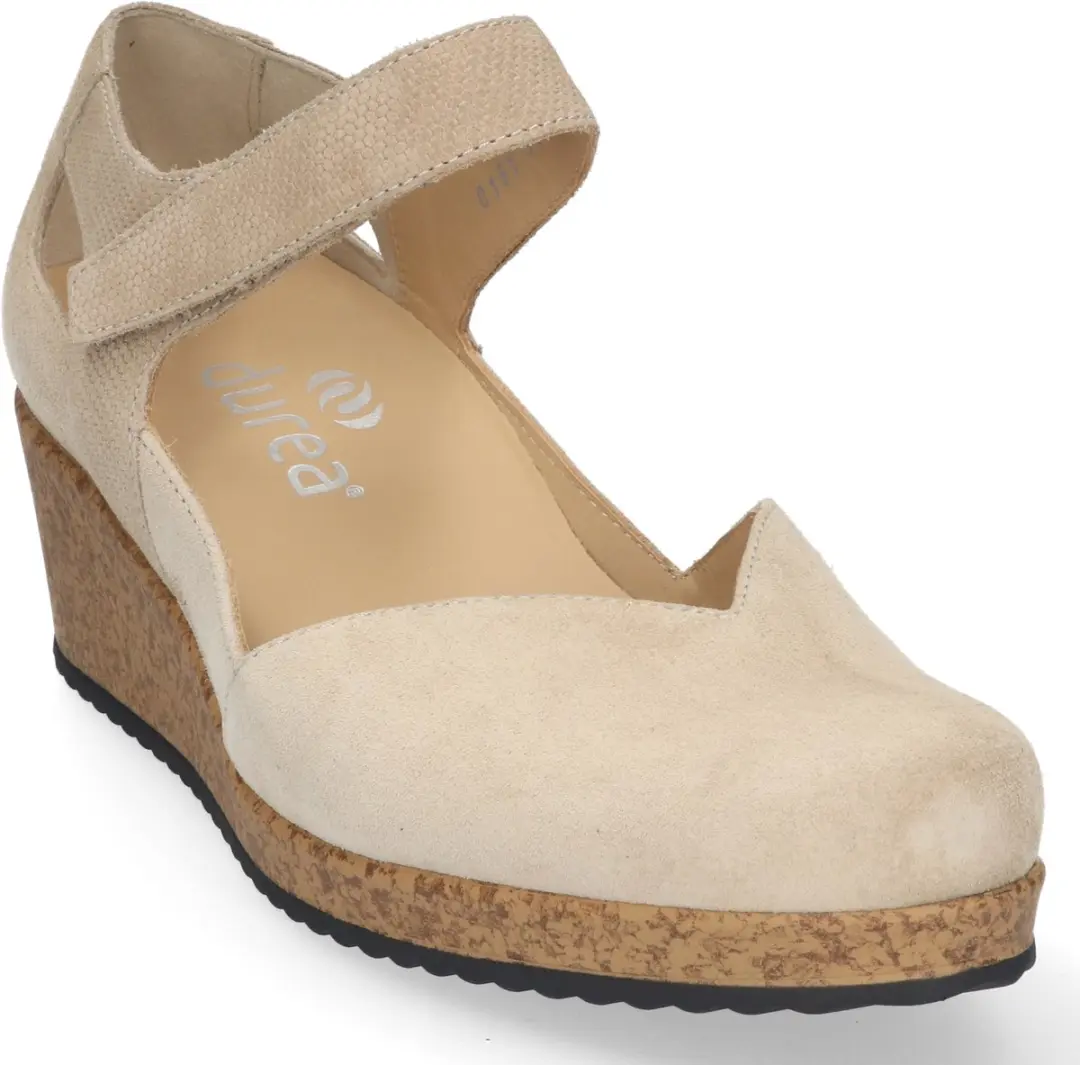 Durea Bandschoen 5752 585 0986 - Licht Taupe