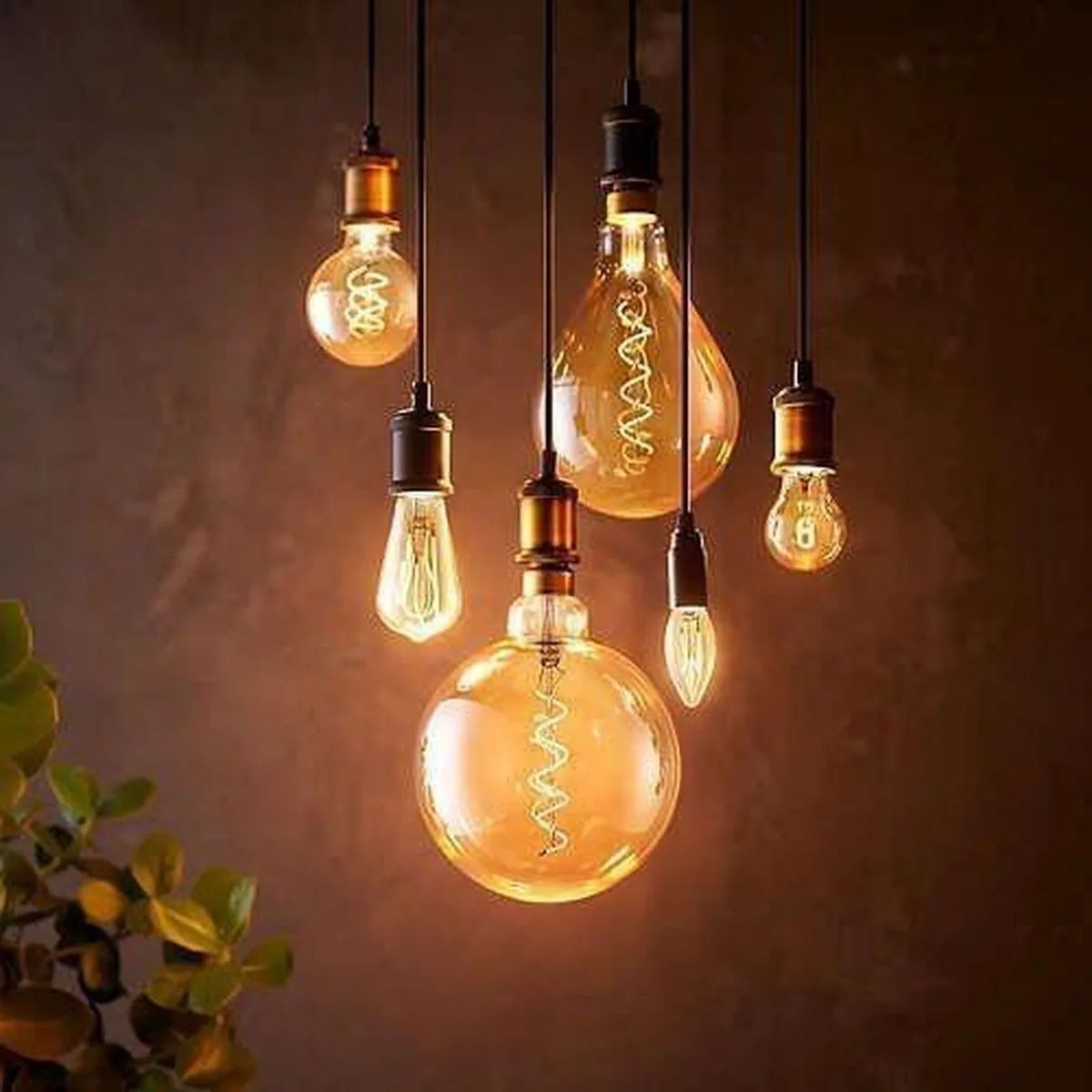 Philips LED Giant Spiraal Goud 40W E27