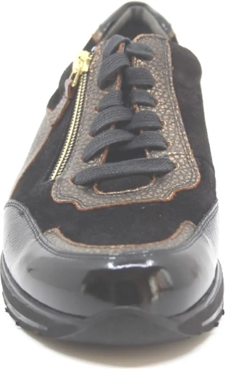 Durea 6263 Sneaker - Zwart - Maat 38