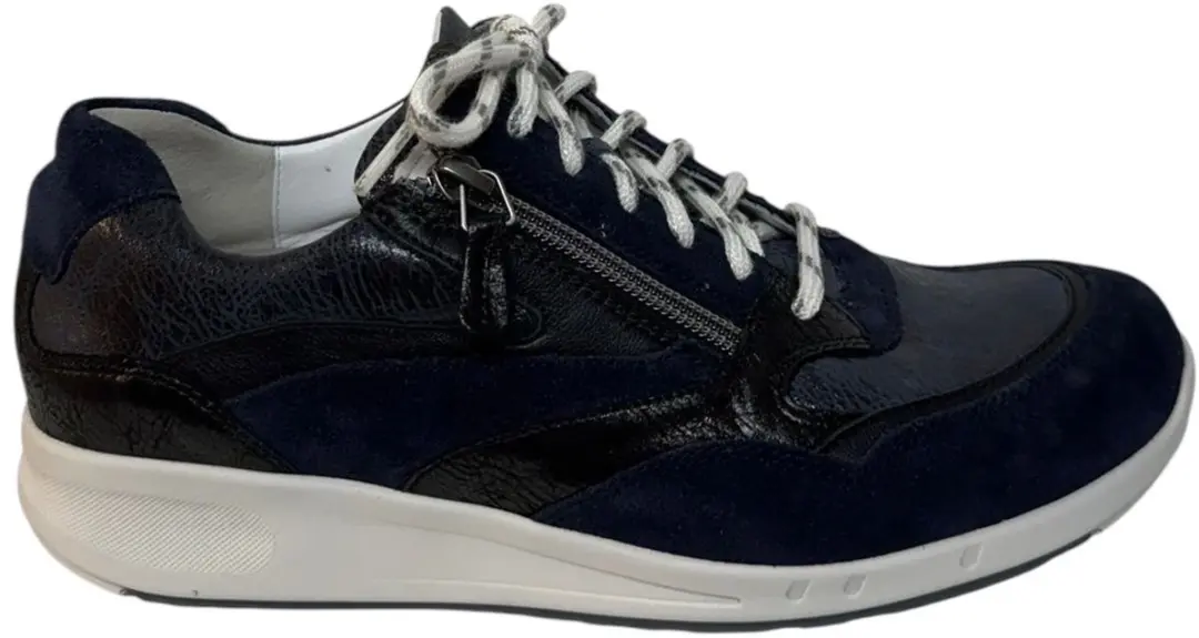 Durea Leer C.V. Rits 22151/4 Blauw Combi