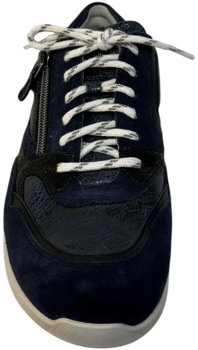 Durea Leer C.V. Rits 22151/4 Blauw Combi - 40.5