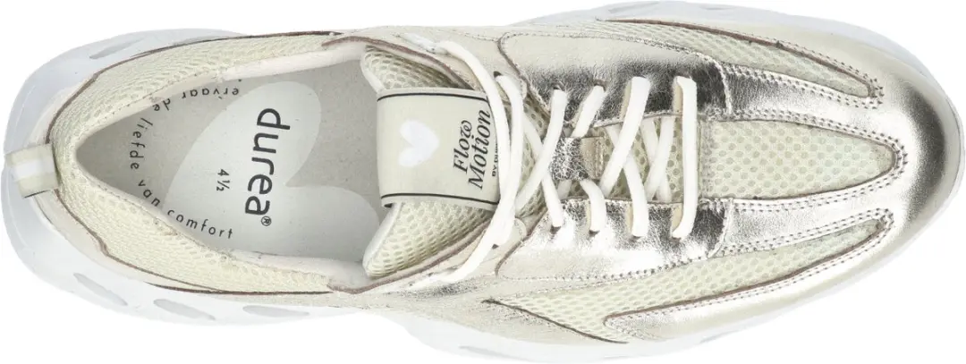 Durea 6309 FlowMotion Sneaker - Platino - Maat 40