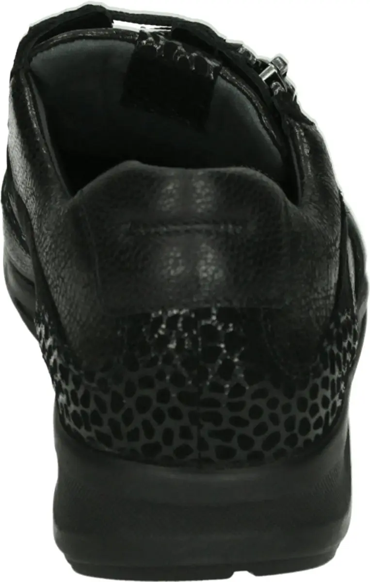 Durea 6306 H Lage Sneakers Dames - 38 - Zwart