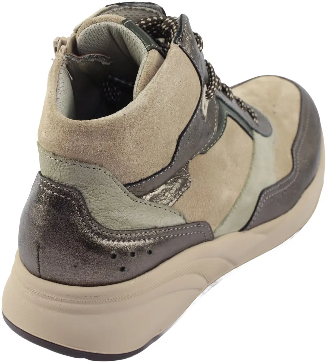 Durea Dames Veterschoenen 639778-605-1827 - Brons - Maat 41