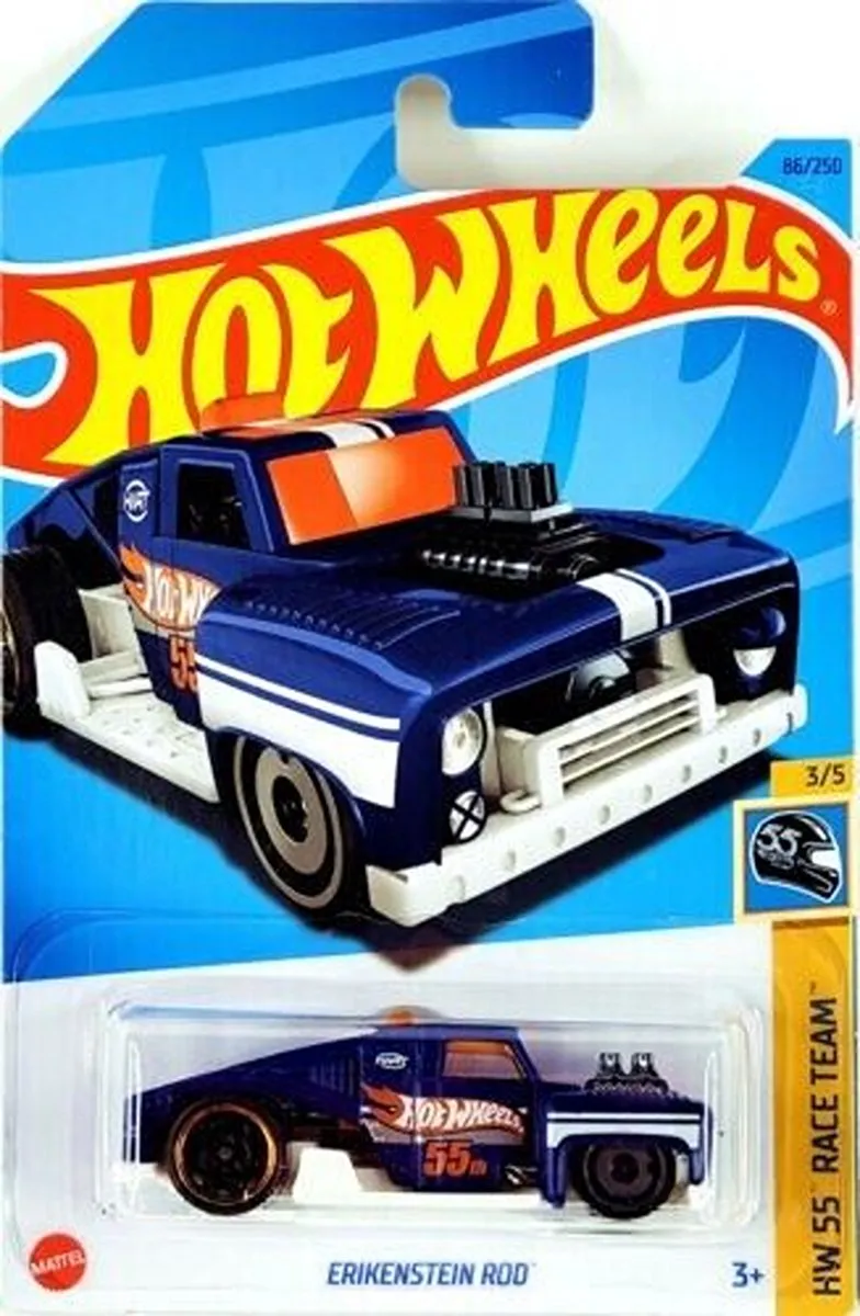 Hot Wheels Erikstein Rod Blue 1:64 - 21A