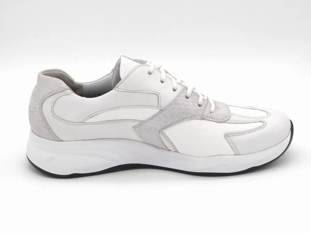 Durea Dames Veterschoen 6316-605-2081 - Wit/Combi - Maat 40