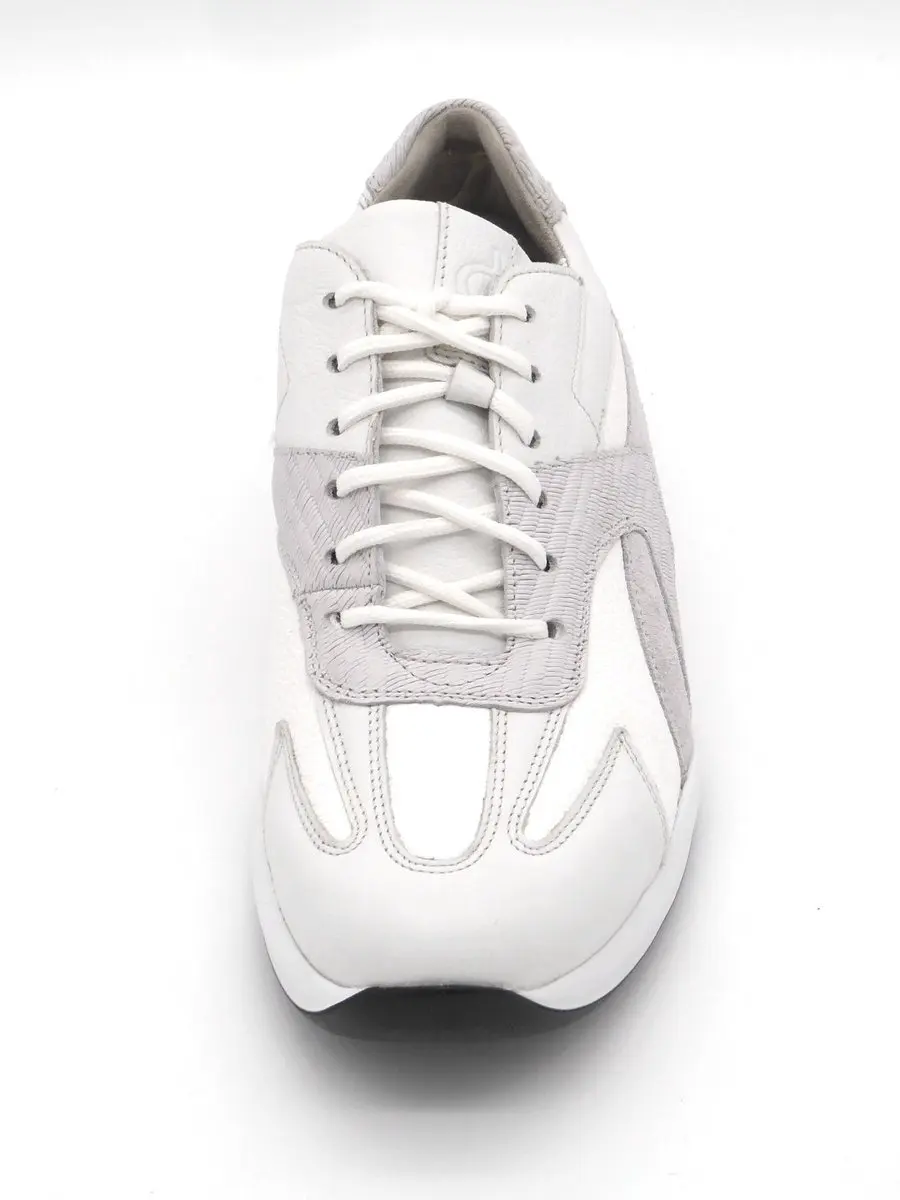 Durea Dames Veterschoen 6316-605-2081 - Wit/Combi - Maat 40