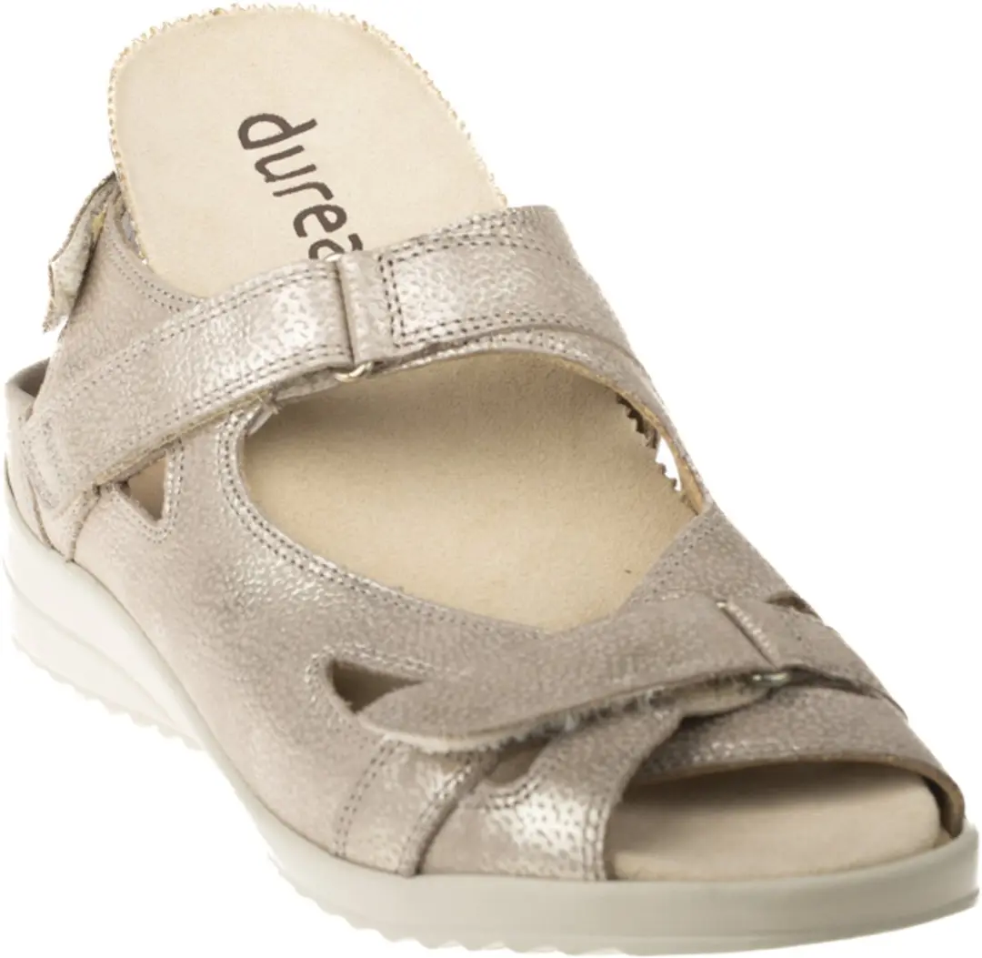 Durea 7419 Sandalen - Maat 43 - Beige
