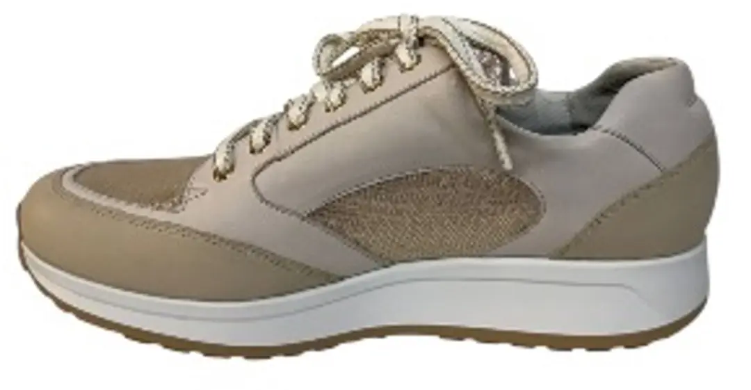 Durea Nubuck Combi VTR 22986 Rits - Beige - 37.5