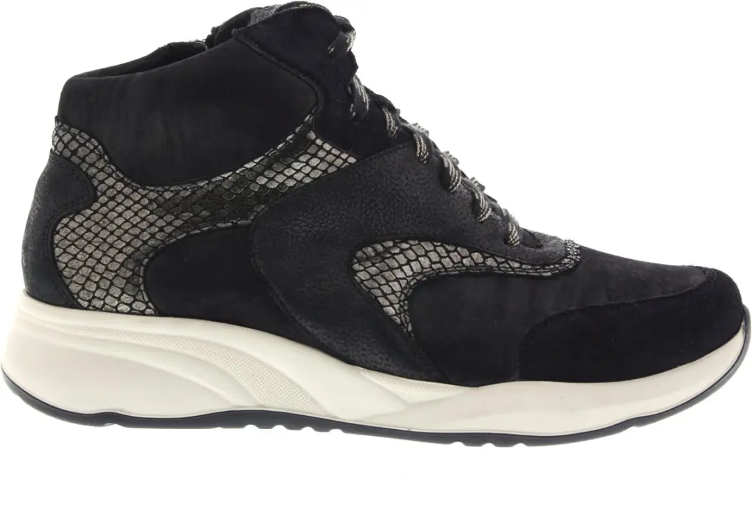 Dames Veterschoenen Durea 9835-608-2291 Zwart
