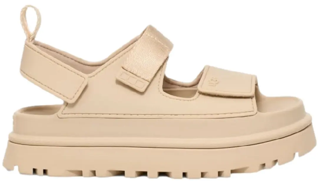 UGG Golden Glow beige sandalen